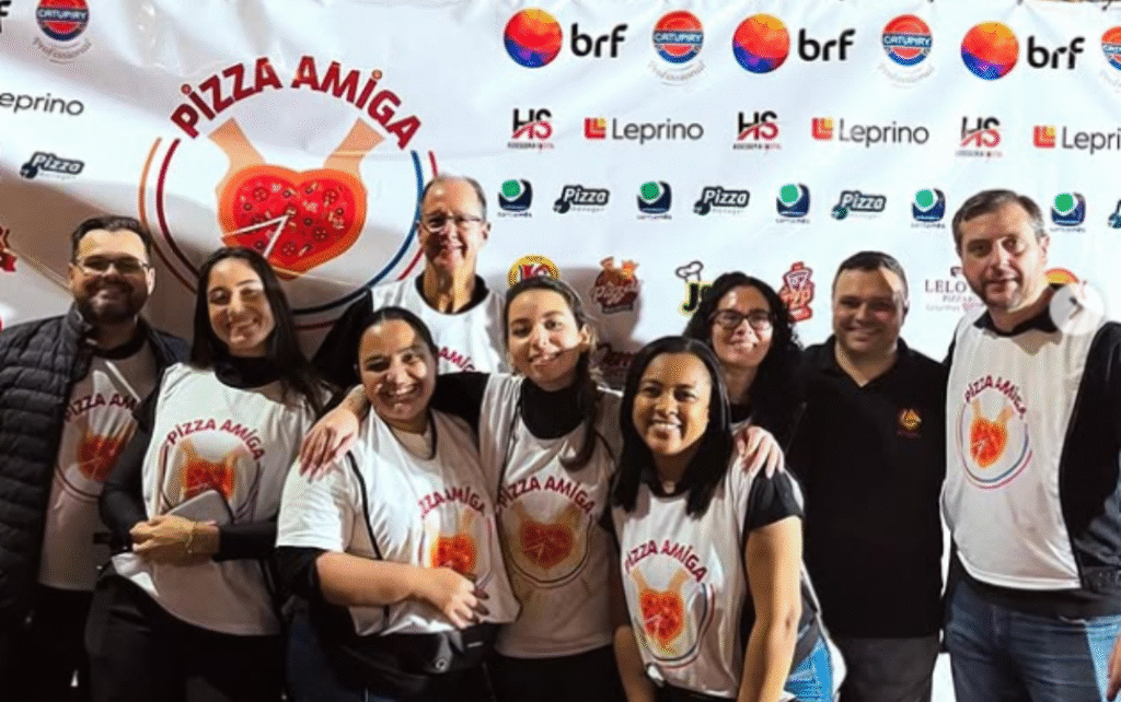 Um Dia da Pizza que aqueceu corpos e corações