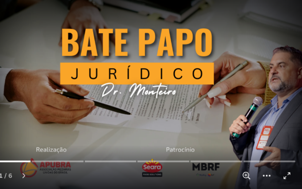 Bate-Papo Jurídico traz alertas essenciais sobre segurança e responsabilidades nas pizzarias