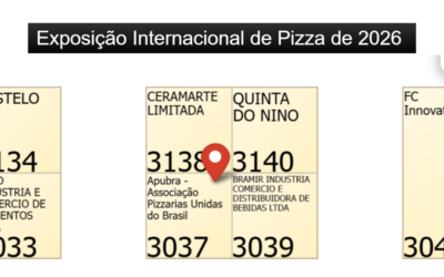Apubra marca presença inédita com estande na Pizza Expo Las Vegas